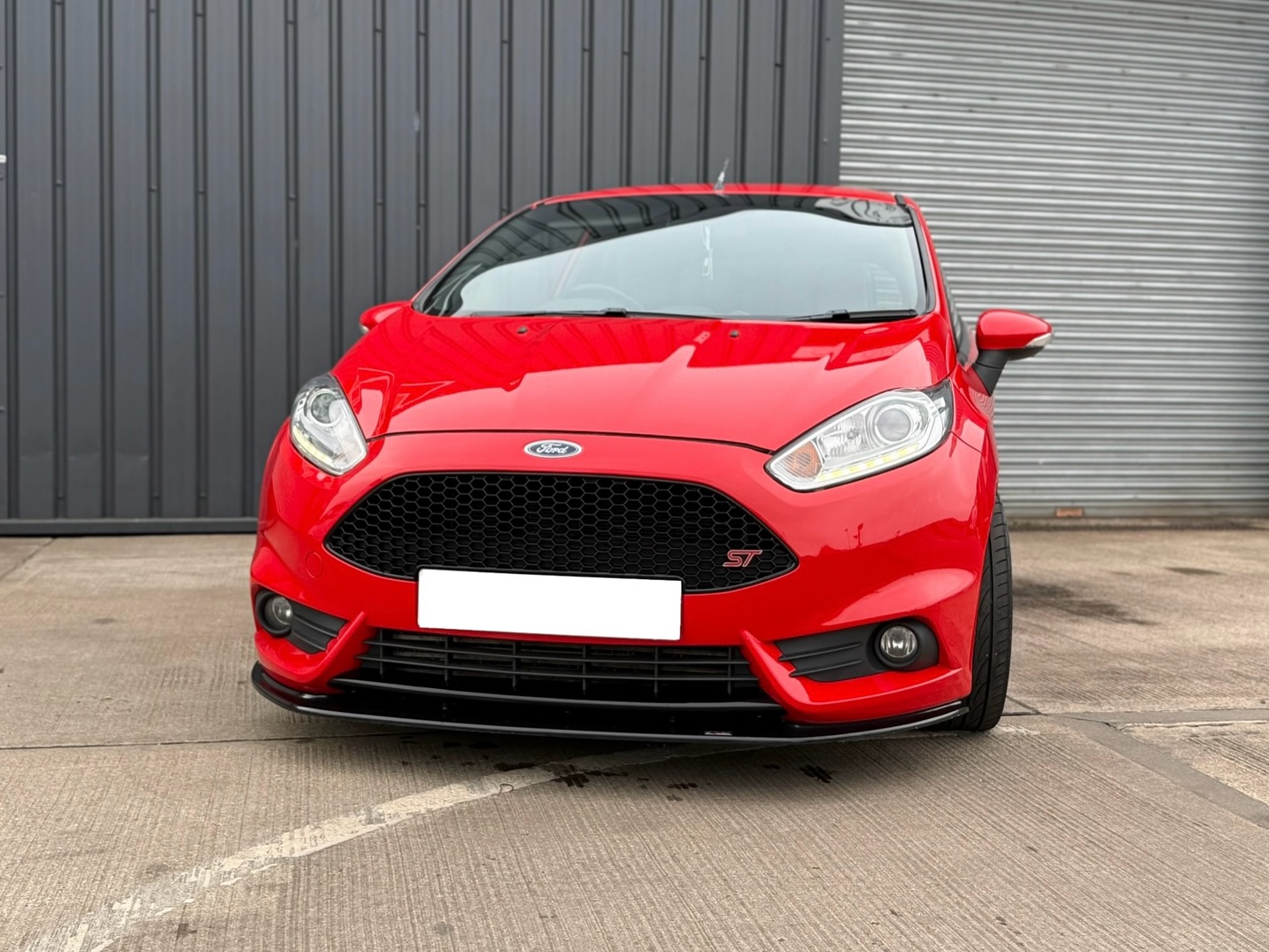Red Ford Fiesta ST in Edinburgh