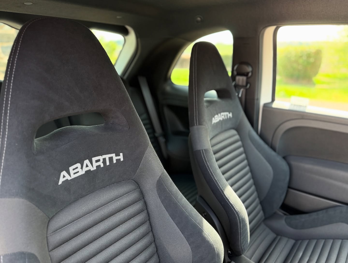 Abarth seats in Edinburgh