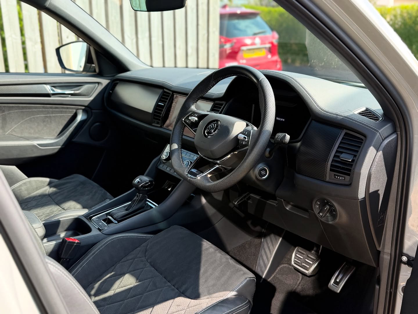 Skoda drivers seat in Edinburgh